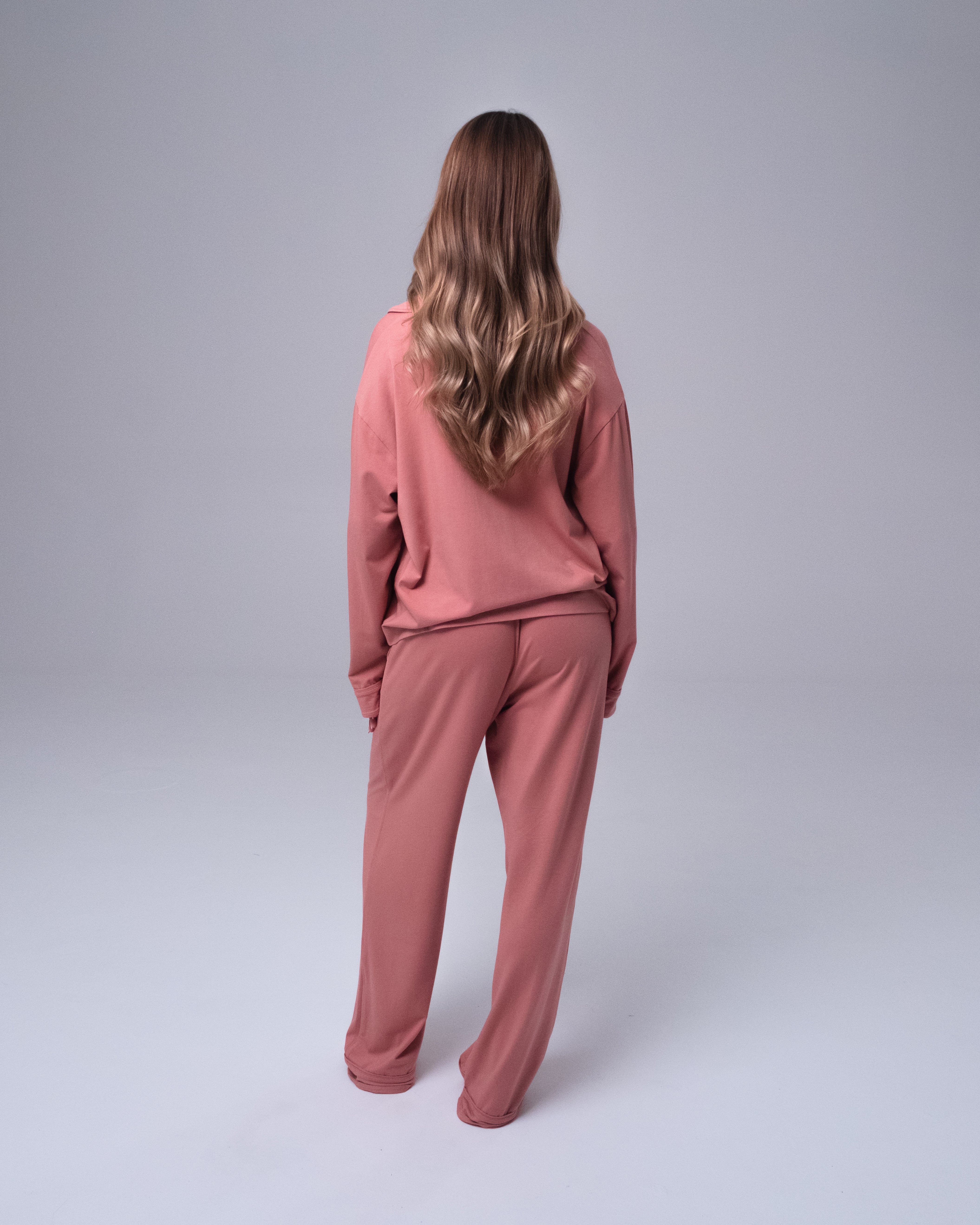 Whisper Soft Pyjamas - Ash Rose