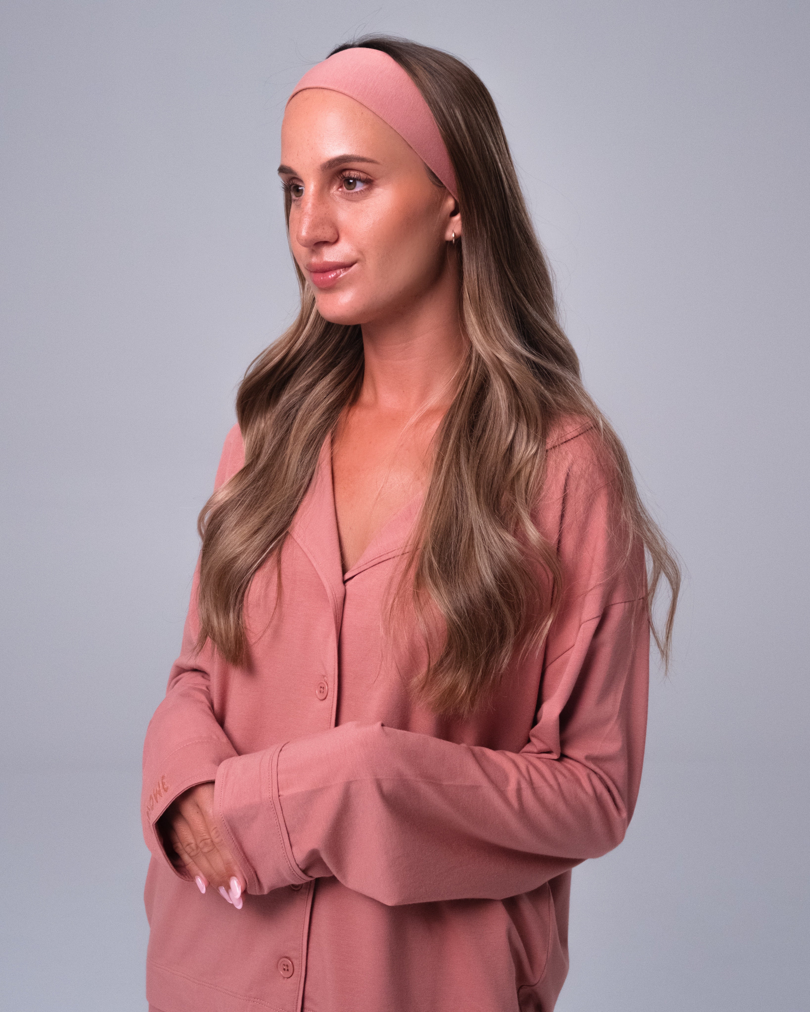 Whisper Soft Headband - Ash Rose