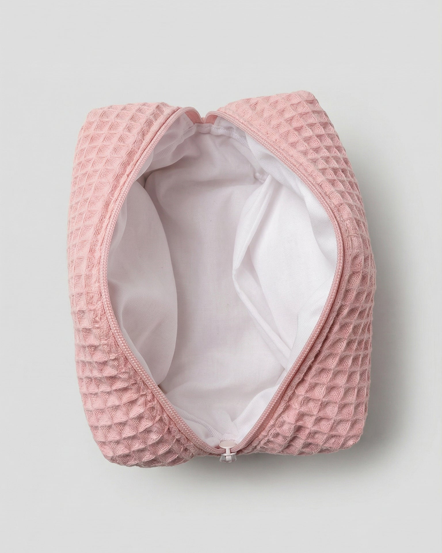 Waffle Beauty Bag - Pink