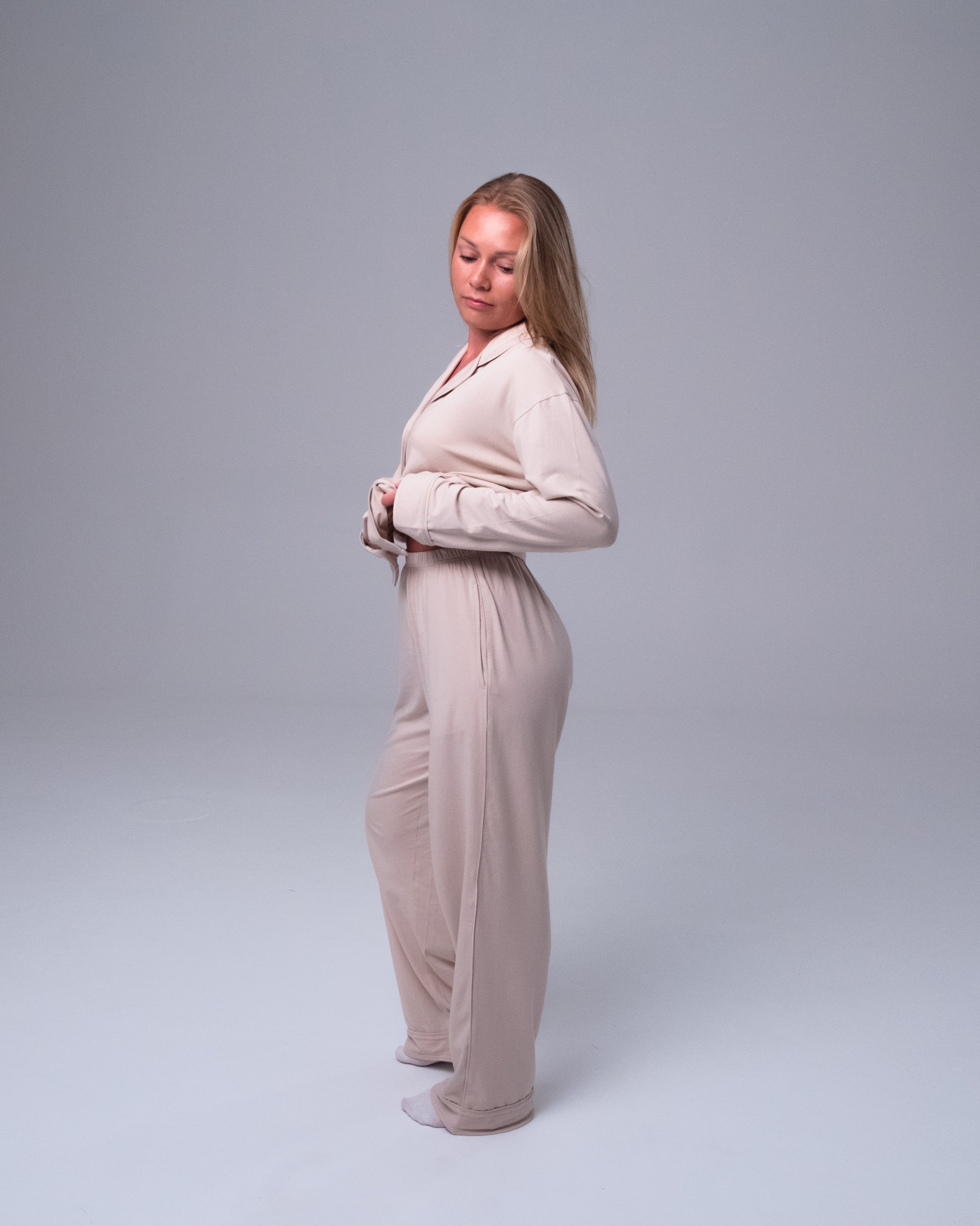 Whisper Soft Pyjamas - Beige