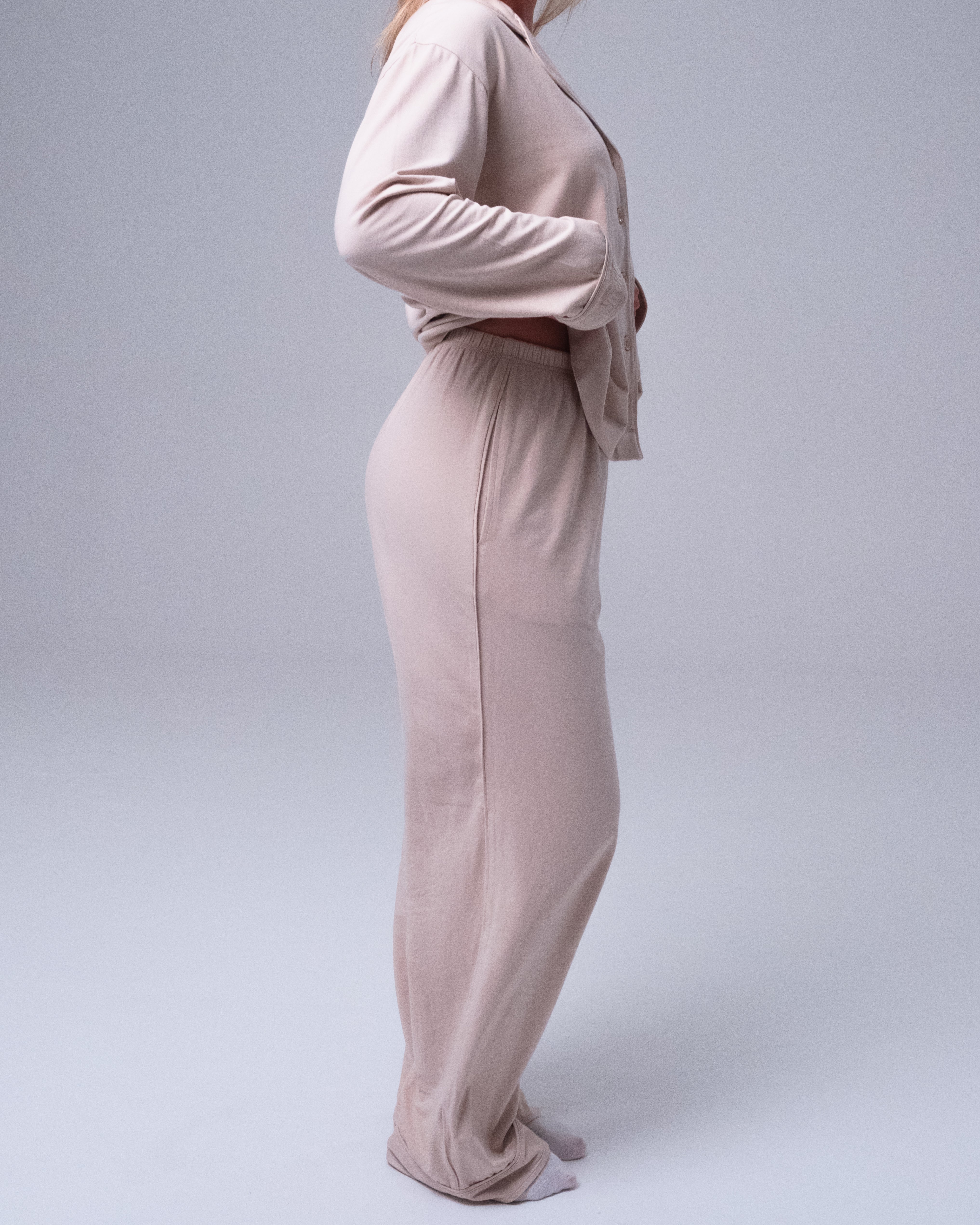Whisper Soft Pyjamas - Beige